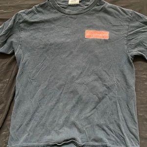 Short sleeve shirt with animal print and quote
